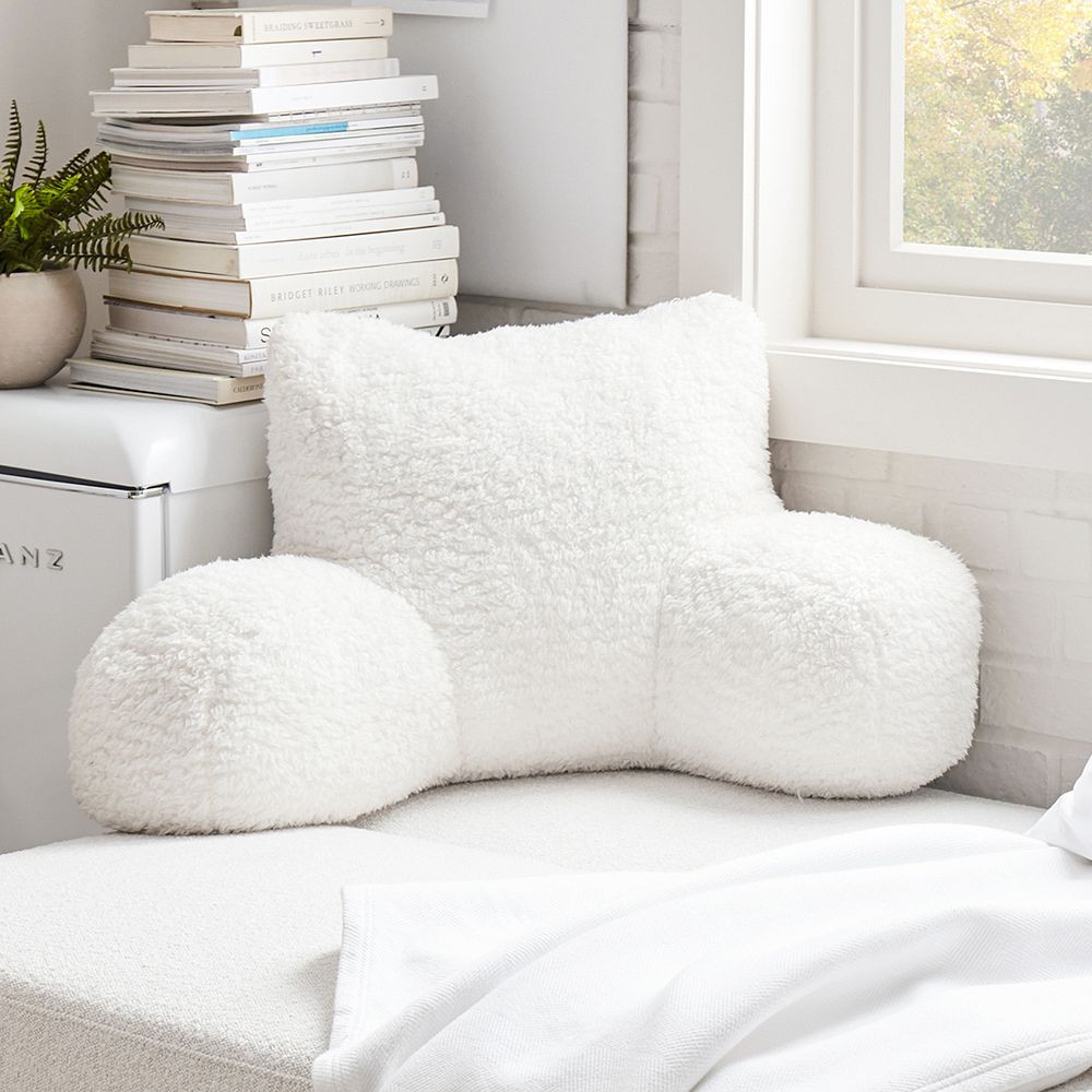 Cozy Sherpa Backrest Pillow Cover | Pottery Barn Teen