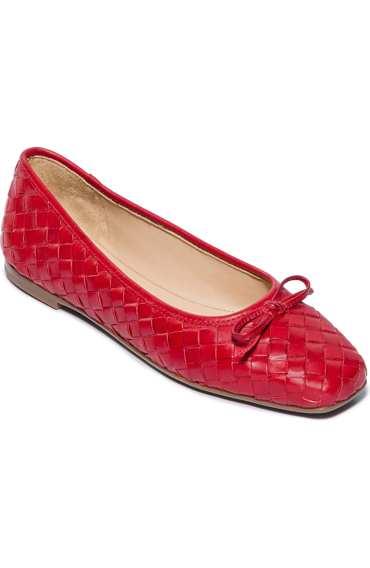 Bernardo Footwear Gwynn Woven Ballet Flat (Women) | Nordstrom | Nordstrom