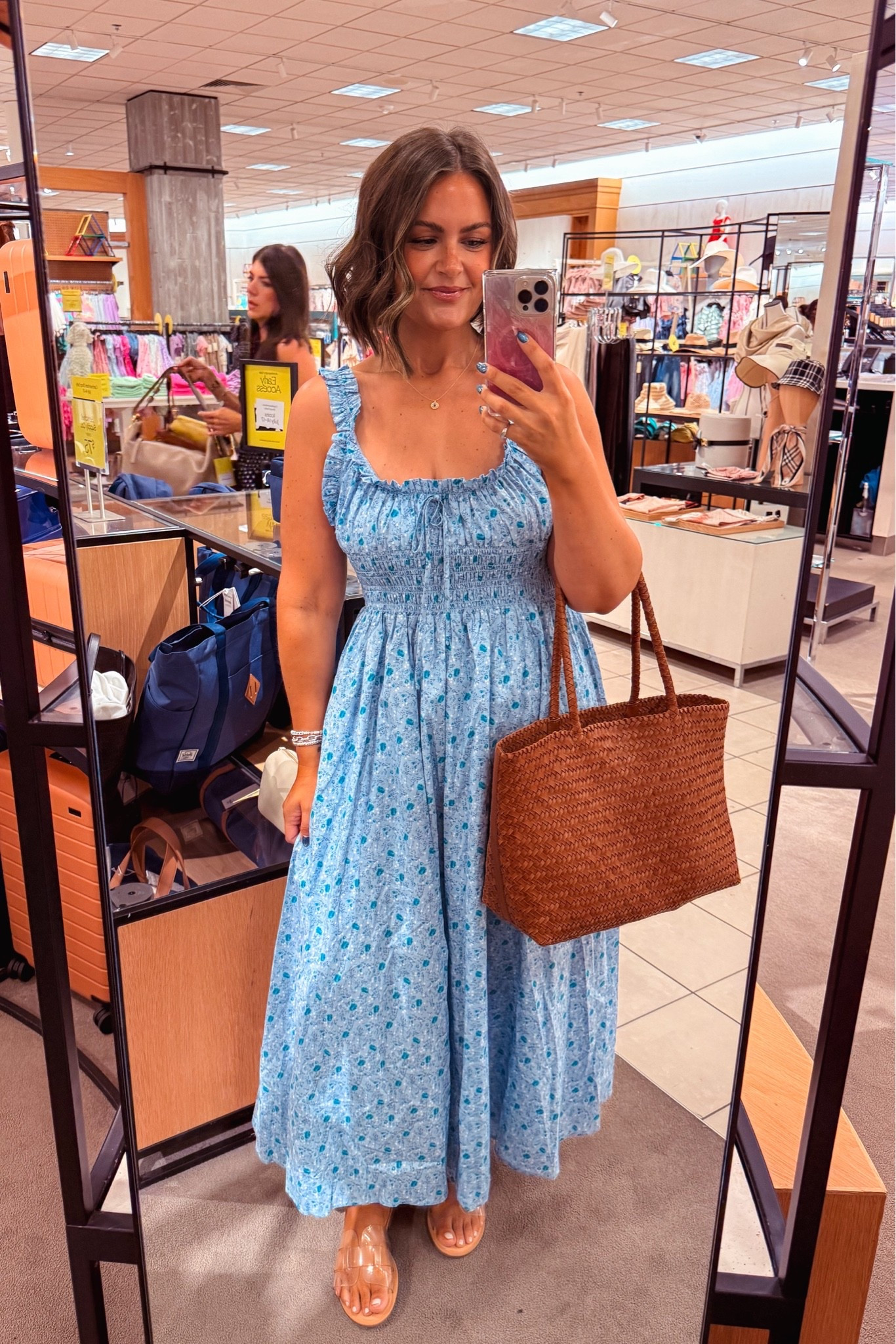 Outfit of the day. Dress, medium (sized down)
Linked my strapless bra, sandals and bag too!

Size 12, midsize, summer outfit, summer dress @Petal & Pup

#LTKootd #LTKMidsize #LTKSaleAlert