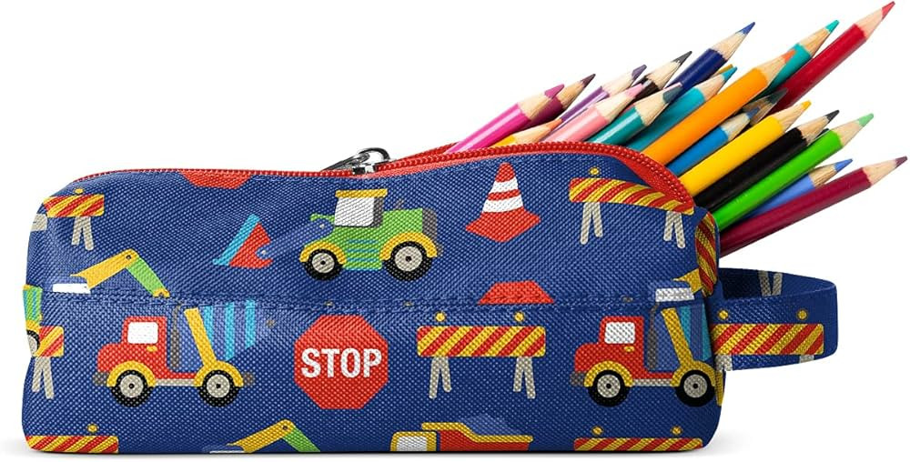 Simple Modern Pencil Case, Pouch, Box for School | Kids Durable Bag Organizer for Office, Makeup ... | Amazon (US)