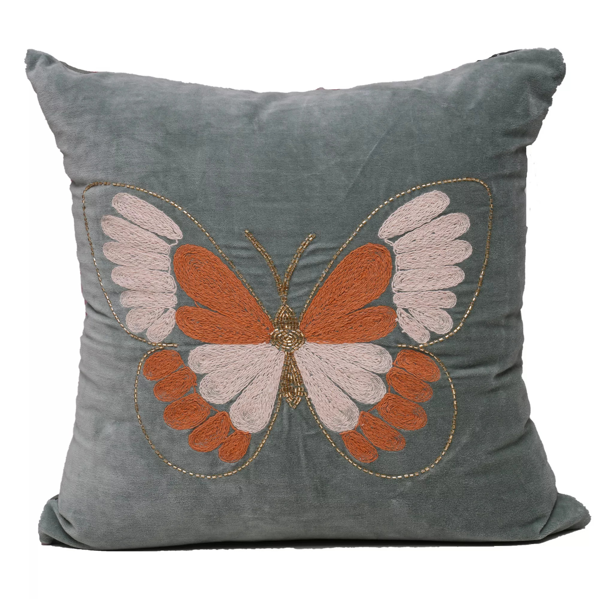 Sonoma Goods For Life® Embroidered Butterfly Throw Pillow | Kohl's