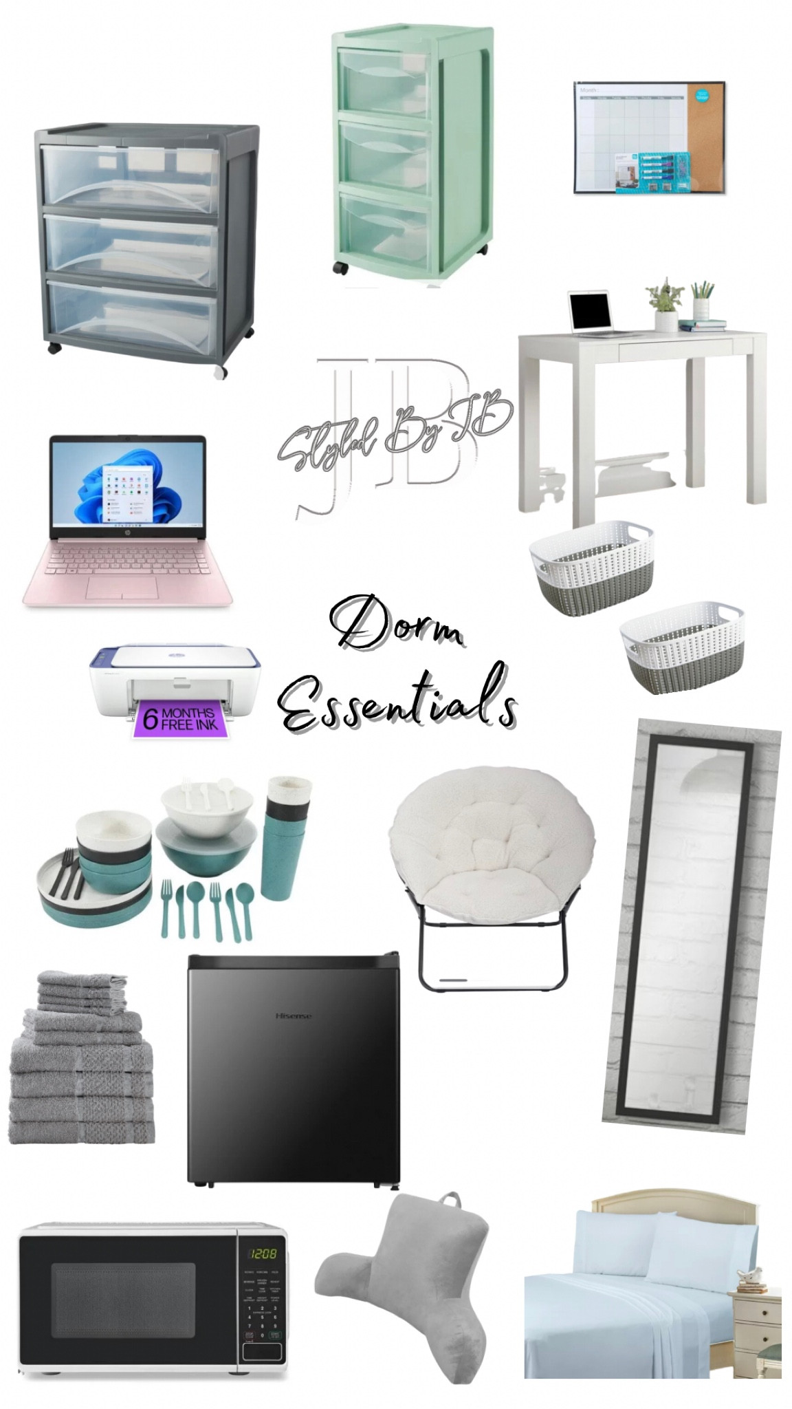 Dorm Room Essentials! If you have a kiddo headed to college don’t miss these must haves from Walmart! Get them all set at a great price! 

#LTKunder100 #LTKhome #LTKkids