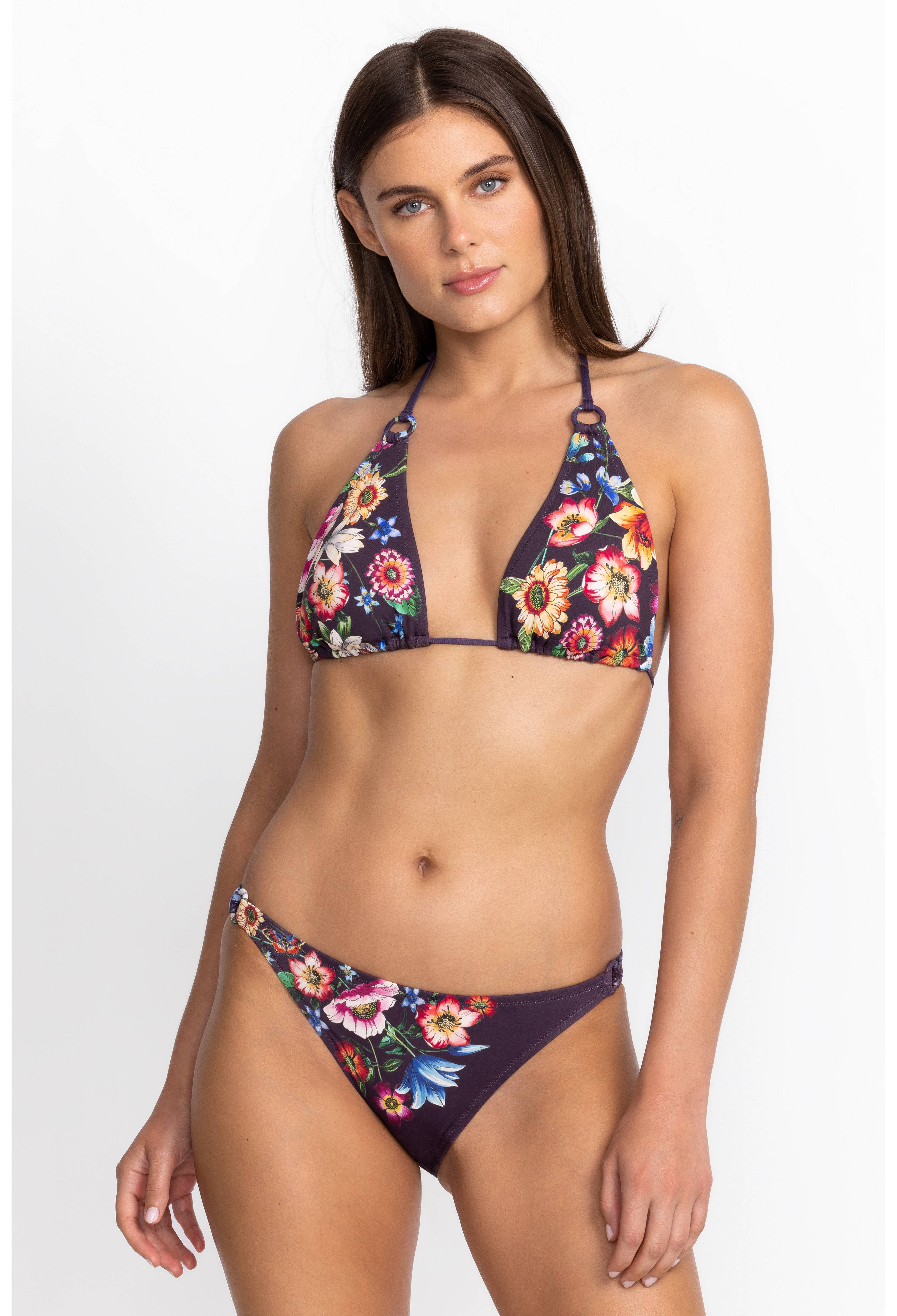 Ombre Floral Ring Bikini Top | Johnny Was | Johnny Was