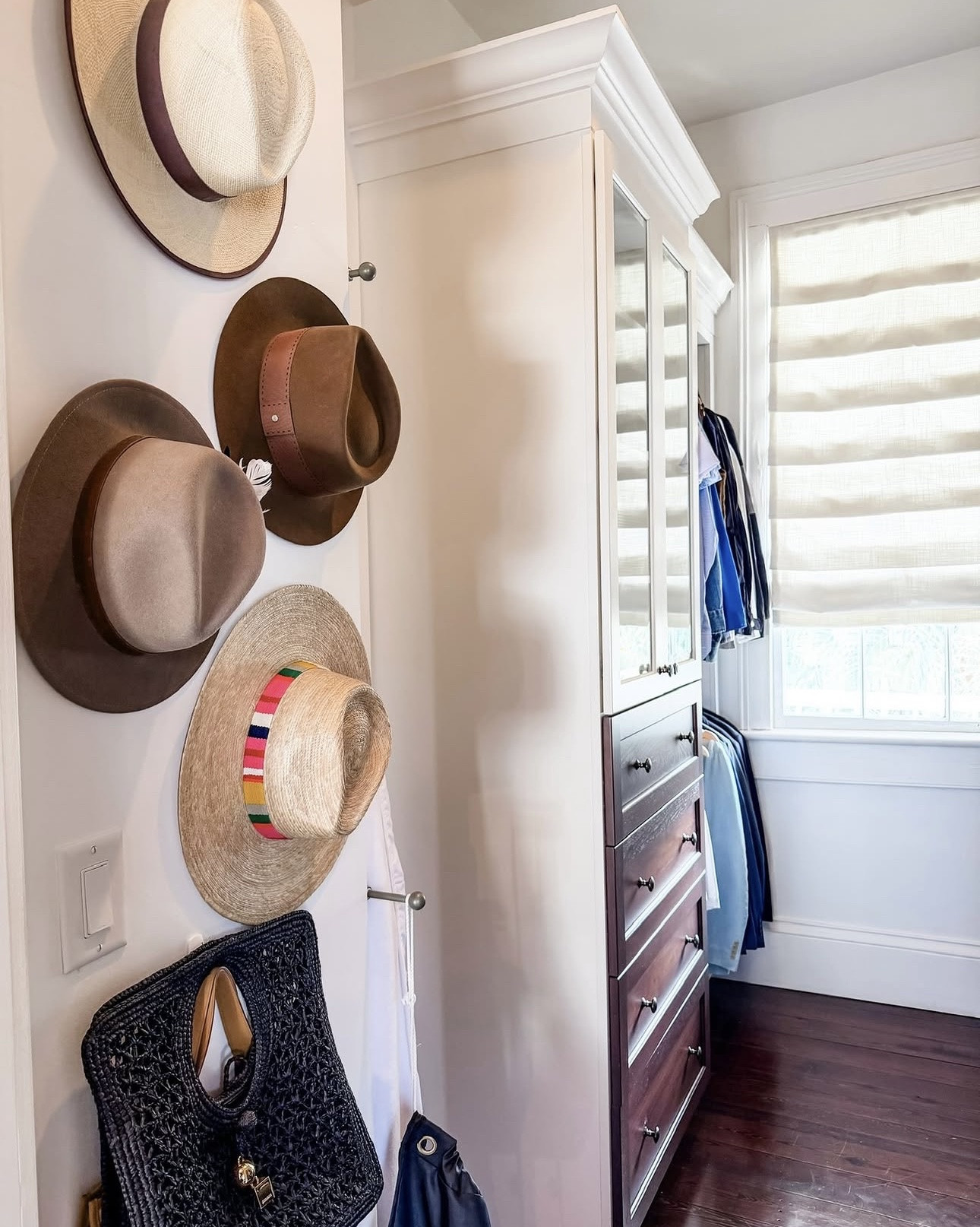 Stop stacking your hats! Hang each hat on its own hook or stand!