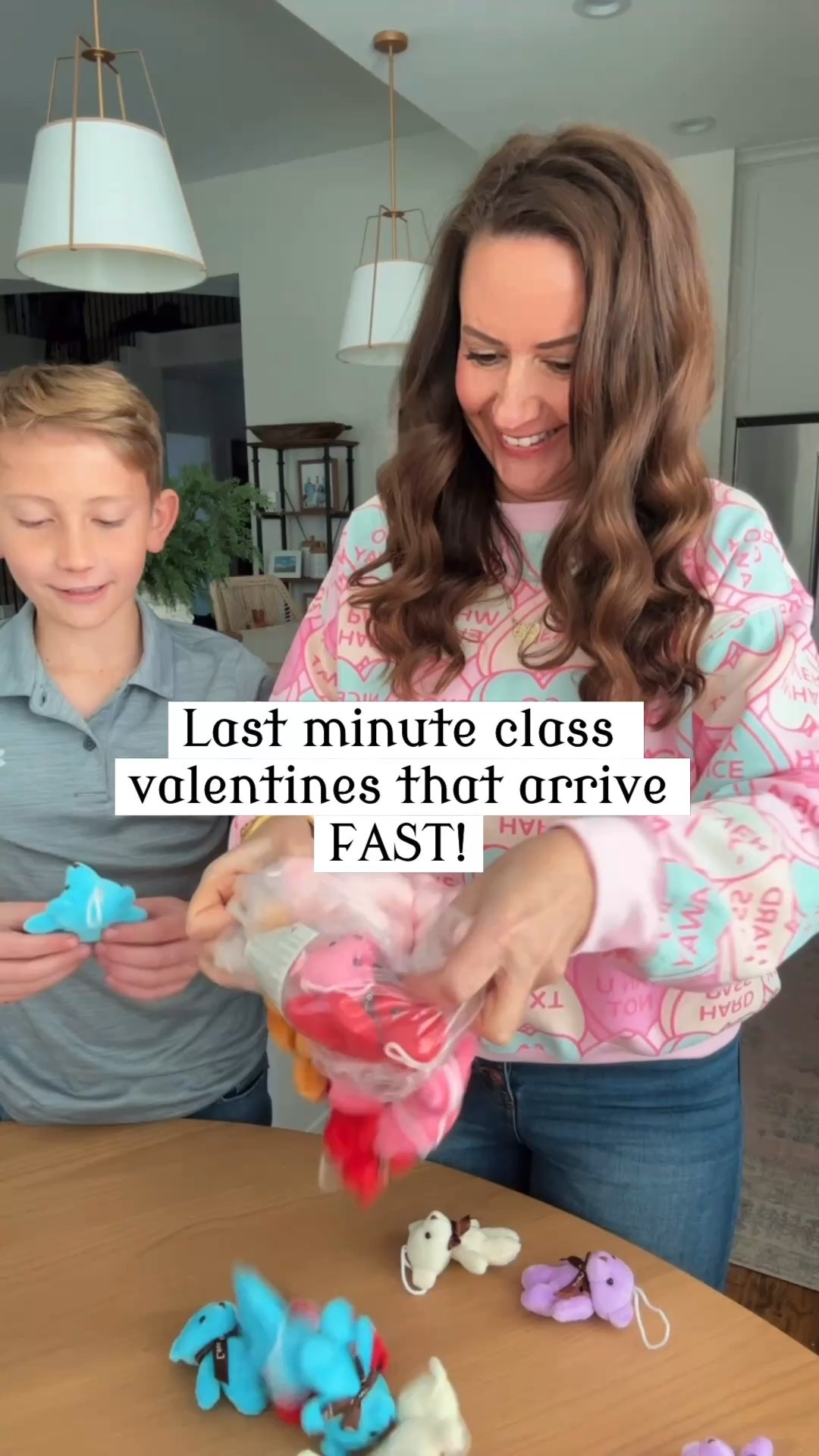 Amazon class valentines that arrive FAST! 
.


#LTKSeasonal #LTKValentine #LTKKids