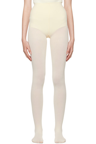 Swedish Stockings - Off-White Olivia Premium Tights | SSENSE