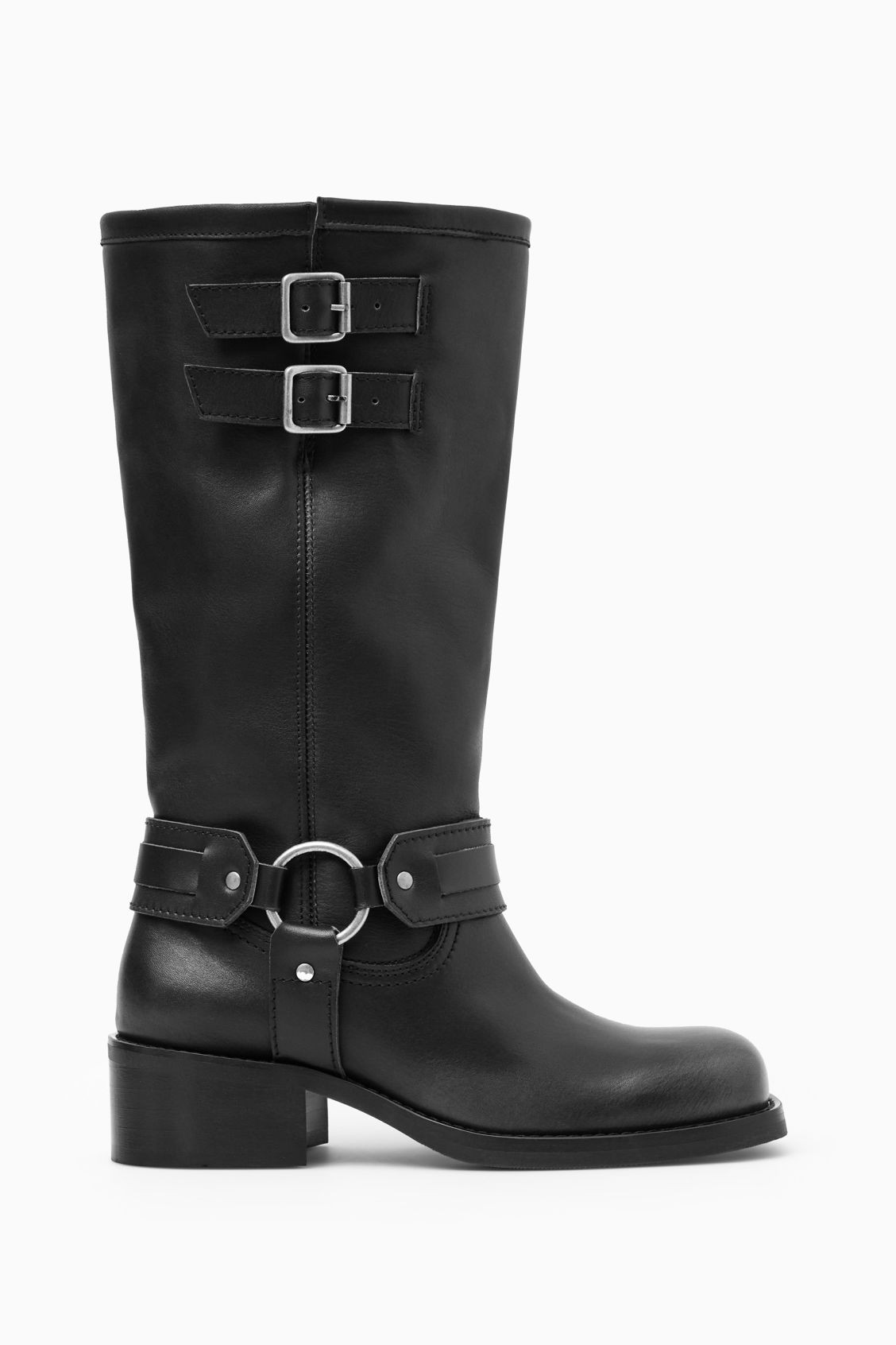 LEATHER BIKER BOOTS | COS (US)