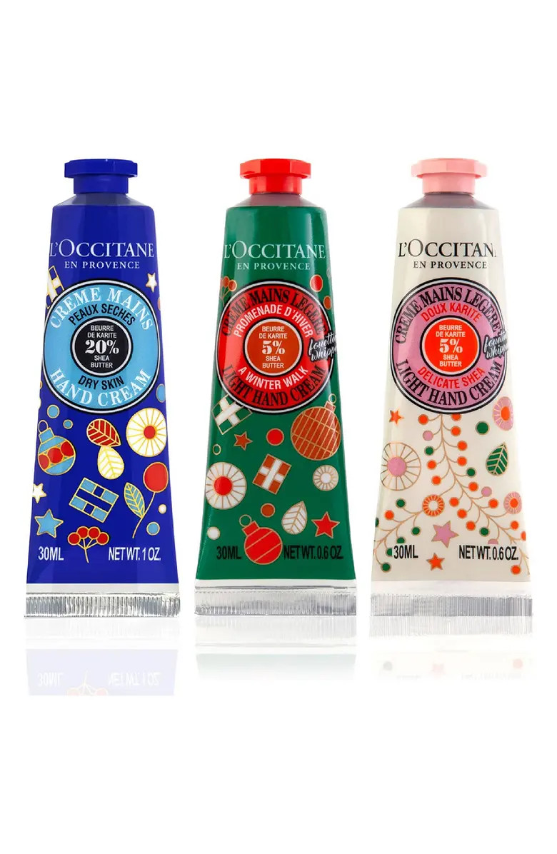 L'Occitane Hand Cream Indulgences Set USD $36 Value | Nordstrom | Nordstrom