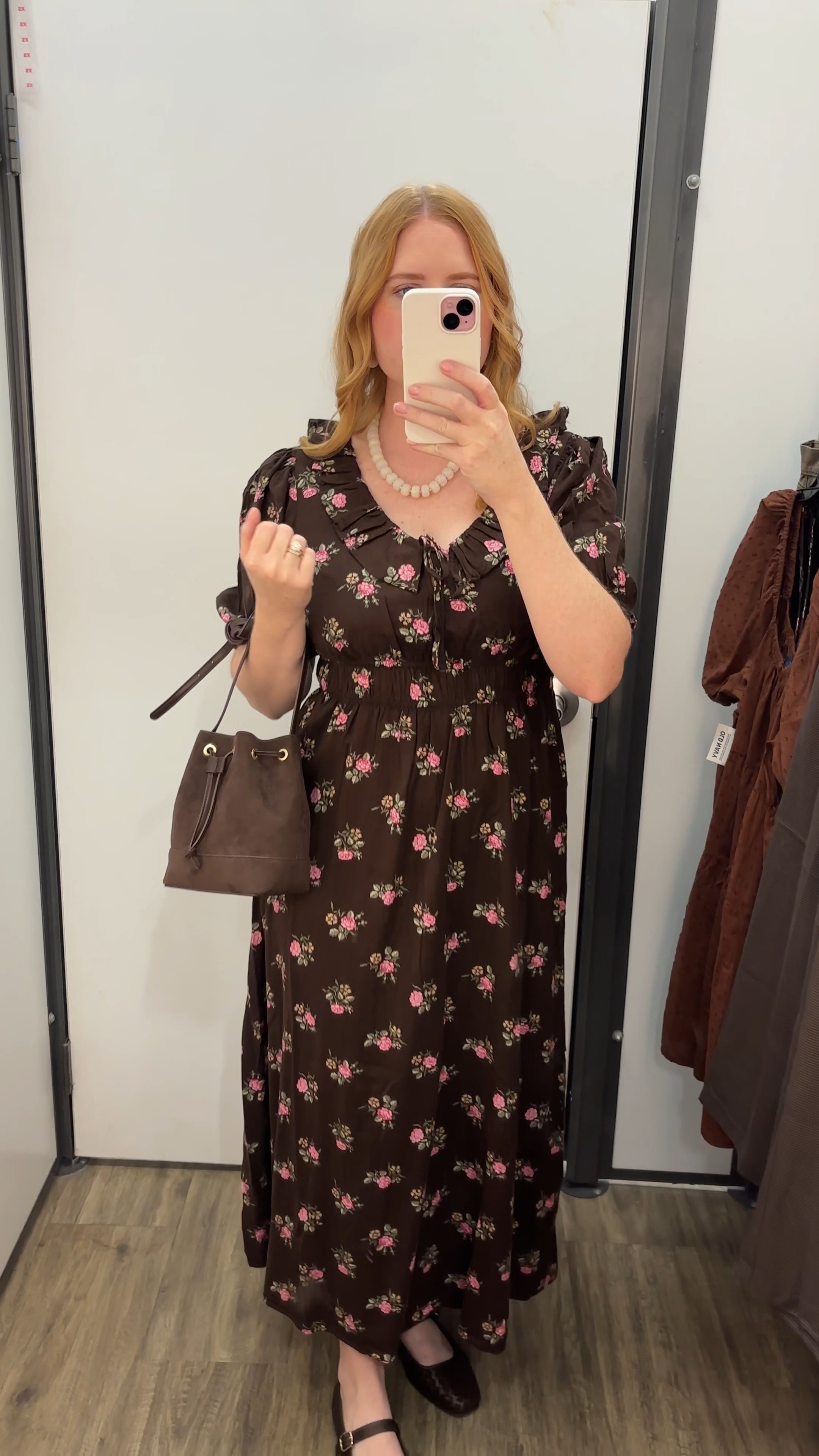 Old Navy Women's Ruffle-Collar Boho Maxi Dress - Brown - Size M 

 #LTKgrwm #LTKootd #LTKSeasonal