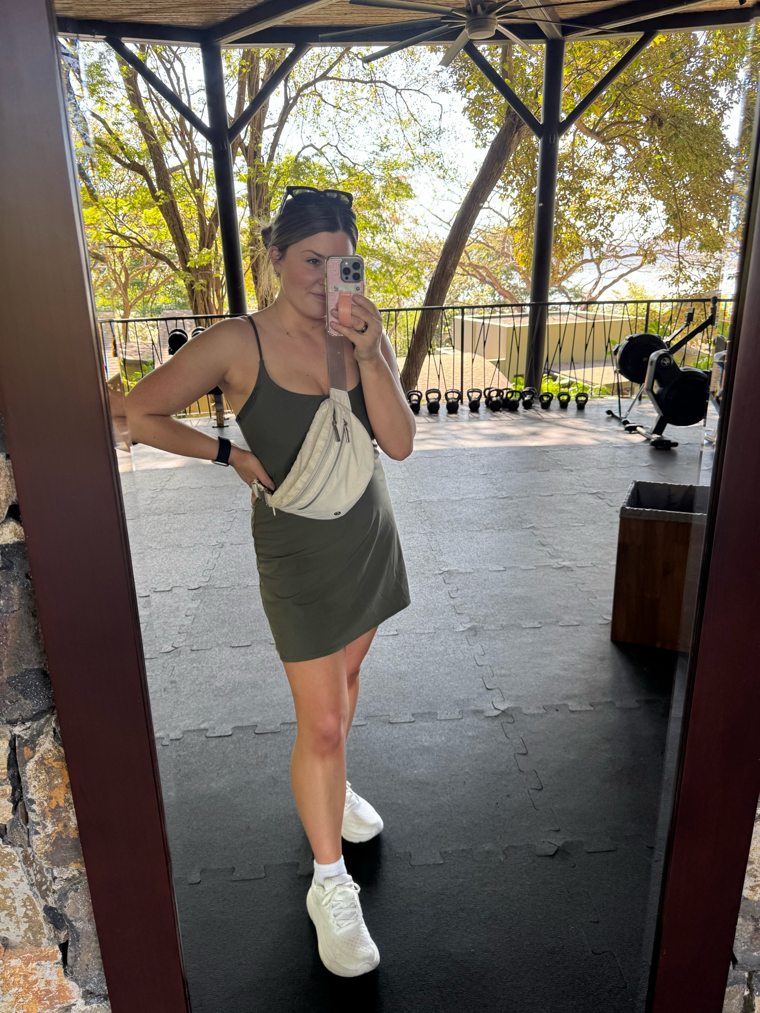 My go to warm weather travel outfit 

#LTKTravel #LTKFitness #LTKFindsUnder100