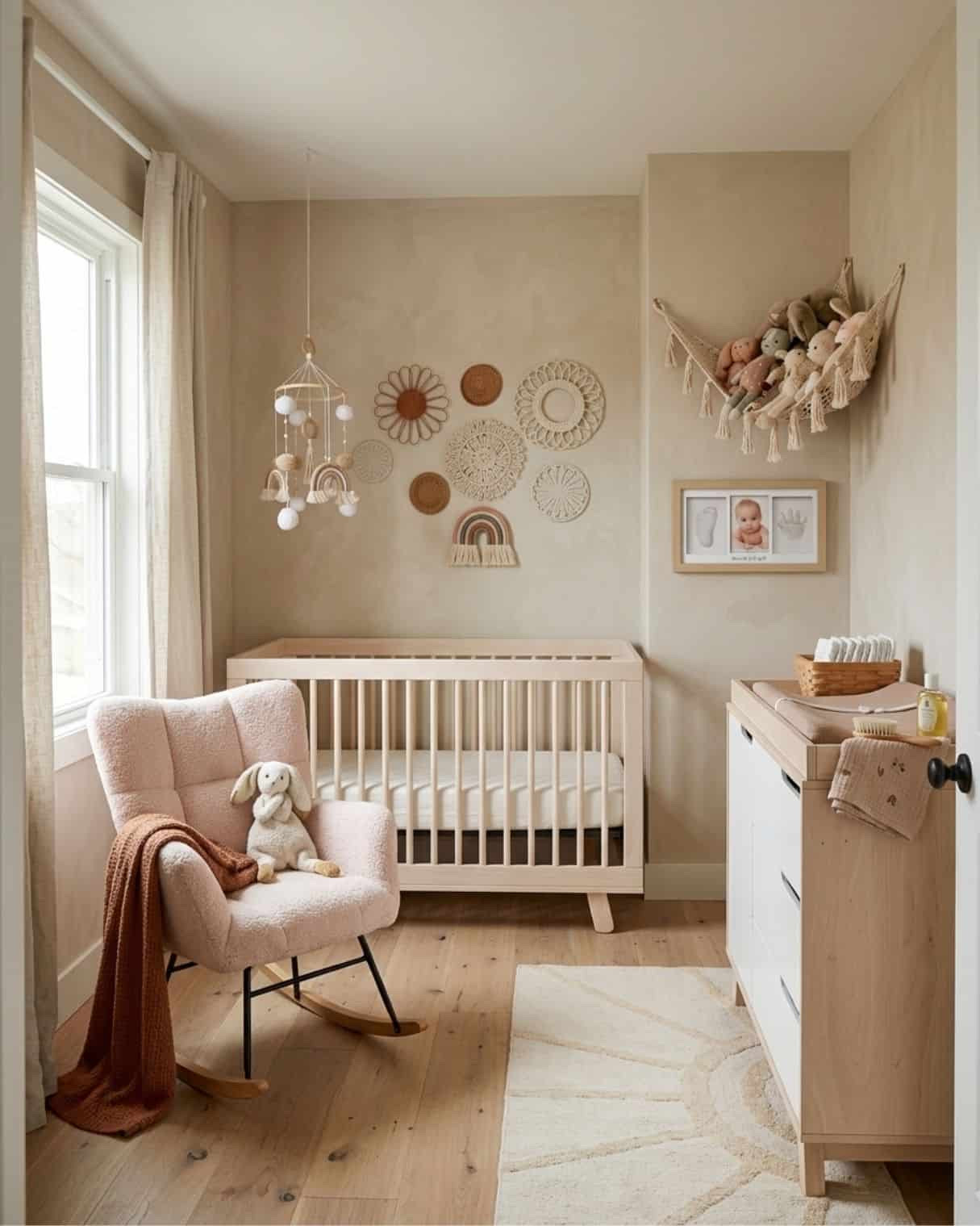 Warm Boho Nursery Design in Neutral Earth Tones

#nurserydesign #bohonursery #babynursery #neutralnursery #nurseryideas

The mood board features furniture & decor from Amazon. The mockup is an approximation of how this mood board design could look in a home.

#LTKHome