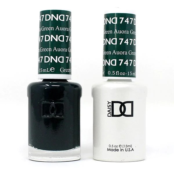 DND - Gel & Lacquer - Aurora Green - #747 | Beyond Polish