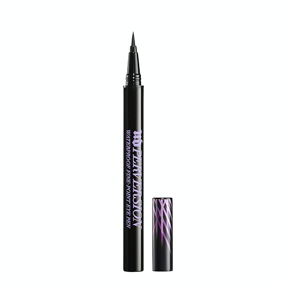 Urban Decay Perversion Waterproof Fine-Point Eye Pen - Black, Semi-Matte Liquid Eyeliner - Ultra-... | Amazon (US)