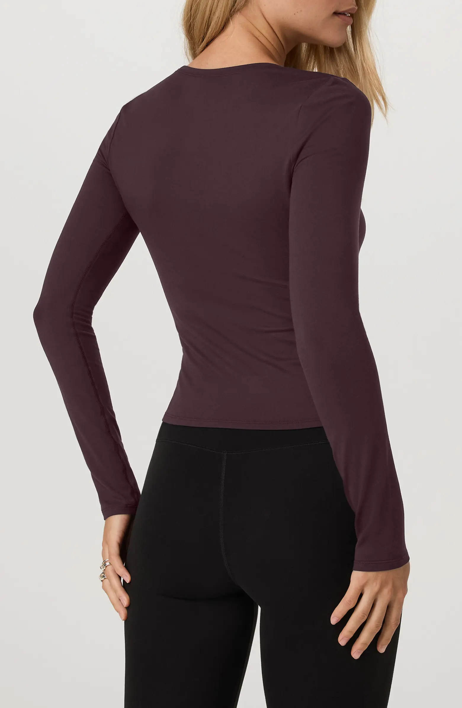Long-Sleeve Halo Essential Scoop Top | Nordstrom