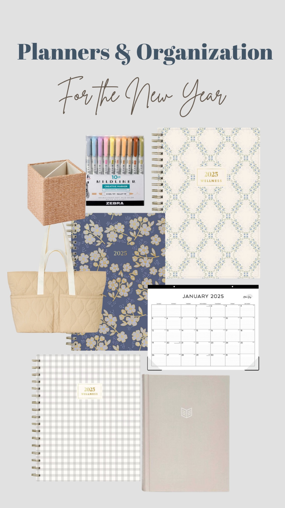 Planners & Calendars for the New Year 💙

#LTKGiftGuide #LTKSeasonal #LTKHome