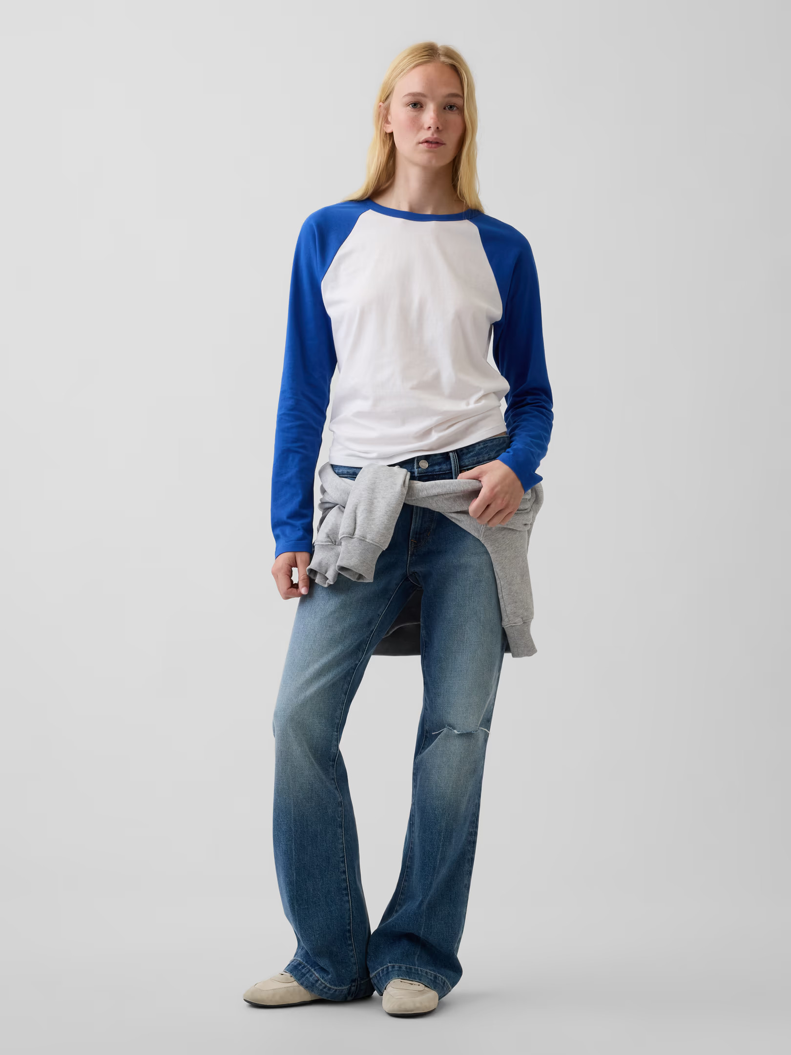Organic Cotton VintageSoft Raglan T-Shirt | Gap (CA)