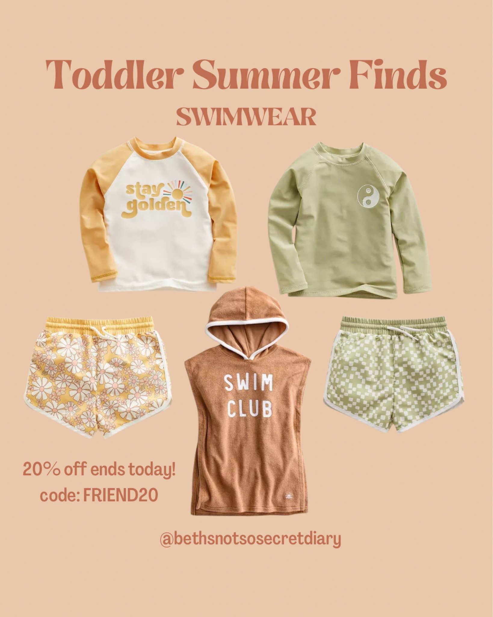 Toddler swimwear 20% off!

#LTKSeasonal #LTKsalealert #LTKkids