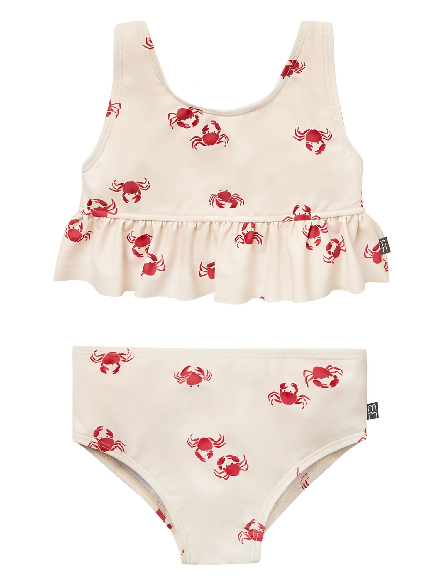 Modern Moments by Gerber Toddler Girl Tankini with Ruffle, 2-Piece, Sizes 12M - 5T | Walmart (US)