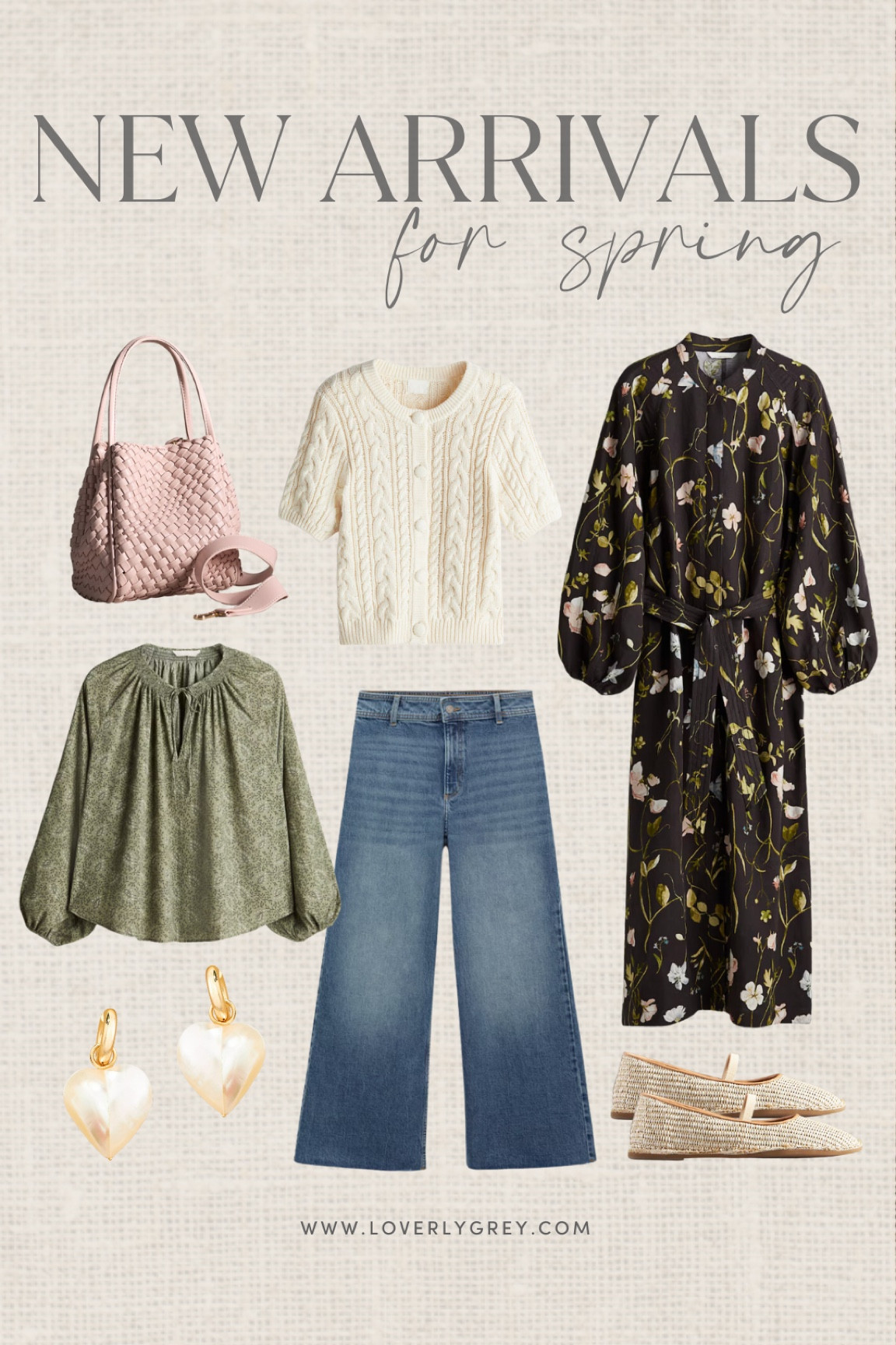 Love these new arrivals!

Loverly Grey, spring finds, spring outfits, H&M, Anthropologie, wide leg jeans, ballet flats, purse, spring dress 

#LTKStyleTip #LTKSeasonal