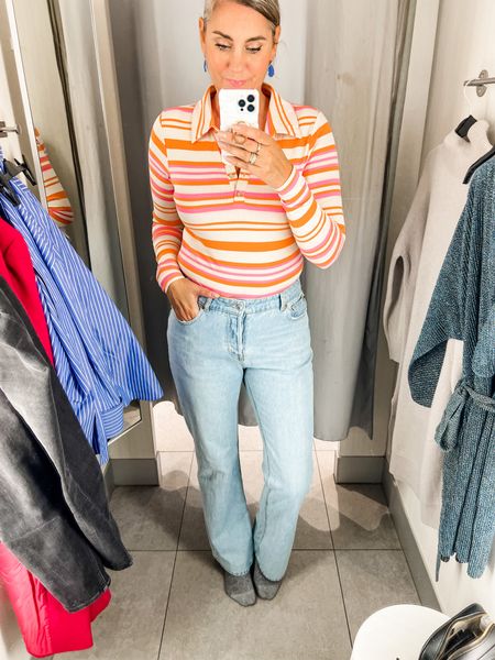 Straight blue jeans made a major come back. I would love an extra inch at the bottom but if you’re a bit smaller than I am this is a great option. I am wearing a 42. 



#LTKunder50 #LTKcurves #LTKeurope