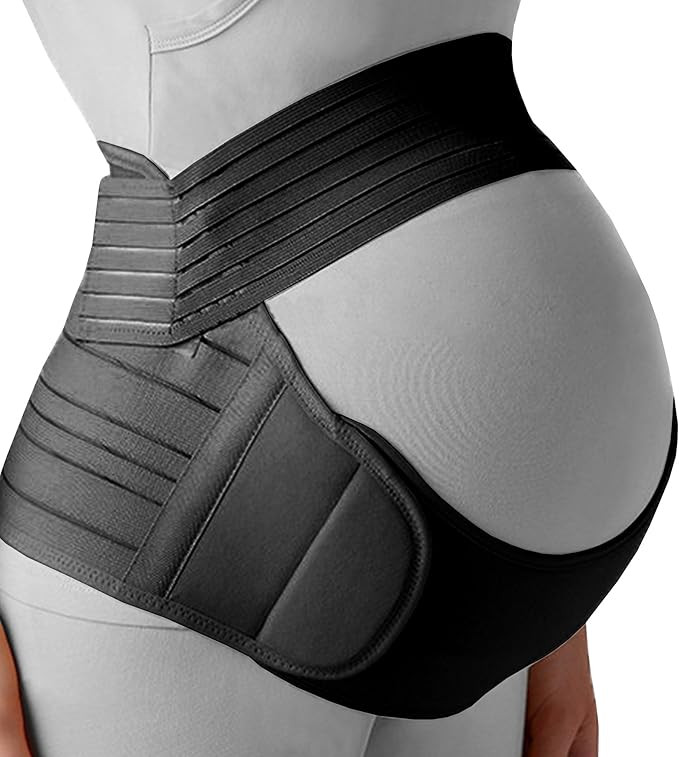Belly Band for Pregnancy, Pregnancy Belt - Maternity Belt for Back Pain. Prenatal - Pregnancy Sup... | Amazon (US)