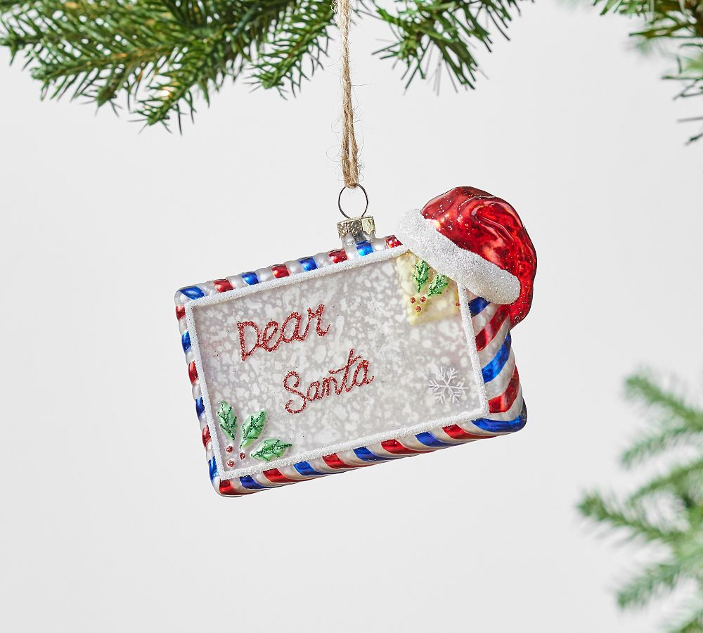 Mercury Letter Ornament | Pottery Barn (US)
