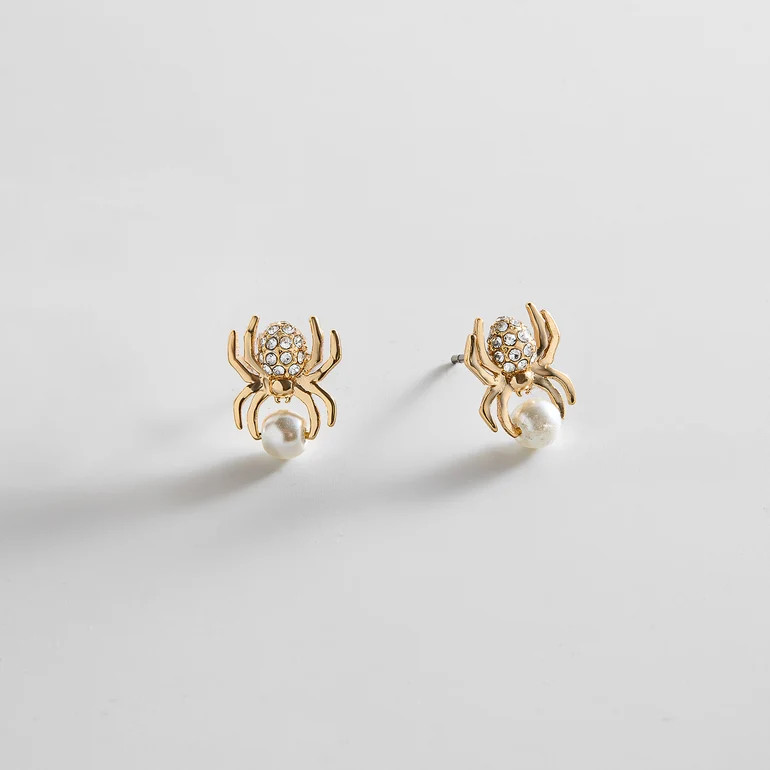 Spin Cycle Spider Earrings | BaubleBar