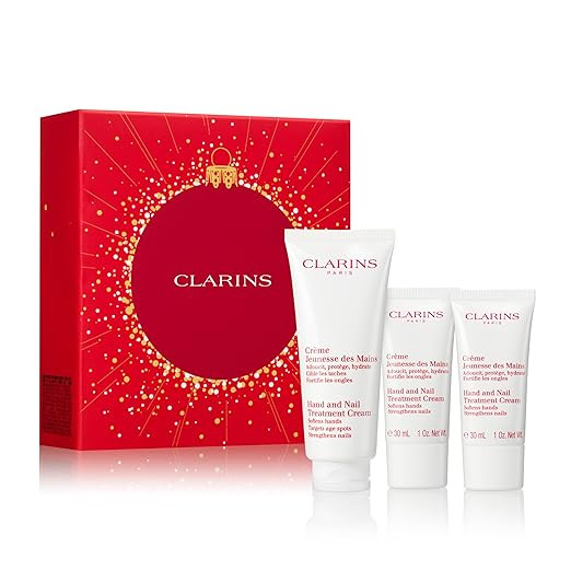 Clarins Hand and Nail Treatment Cream | Award-Winning | Softens, Nourishes and Shields Skin | Str... | Amazon (US)