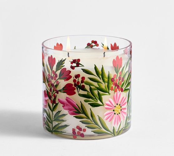 Hand Painted Flower Scent Collection - White Fig & Vetiver | Pottery Barn (US)