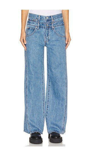 PISTOLA Caleb Wide Leg in Denim-Medium. - size 29 | Revolve Clothing (Global)