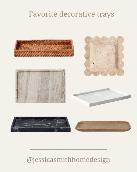 My favorite tray,  perfect as a catch-all and layering decor!