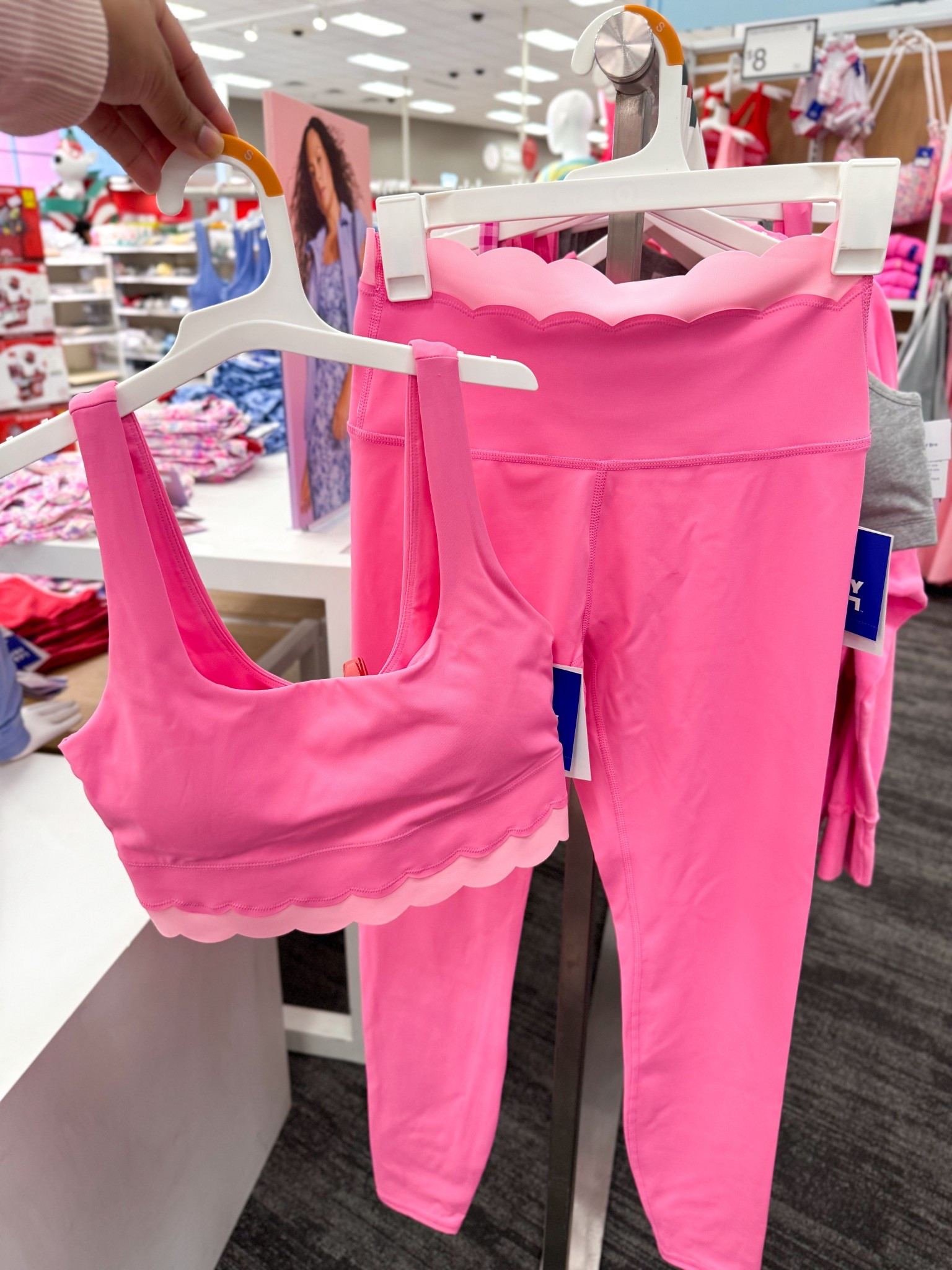 Loving the scalloped edges! Arriving tomorrow. 

Target style, fitness arrivals, gym mom, cute work out clothes 

#LTKootd #LTKfitnessgoals #LTKFindsUnder50