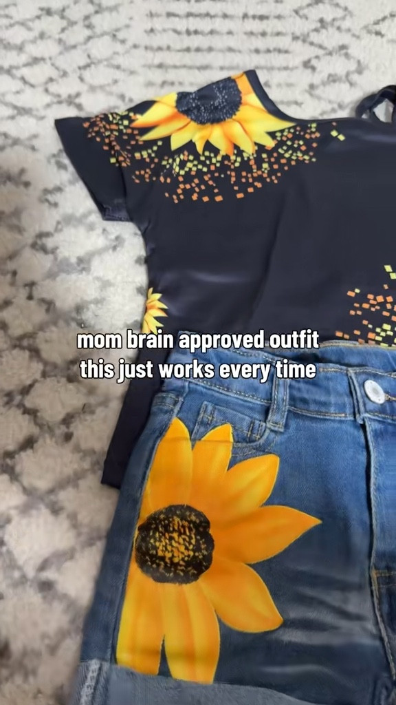 I don’t have time to overthink outfits she won’t even wear. This one’s easy, soft, and just works every time.
kids outfit, toddler summer outfit, sunflower outfit, girls denim shorts set, easy kids outfit, affordable kids clothes, everyday toddler outfit


#LTKBaby #LTKmomlife #LTKKids