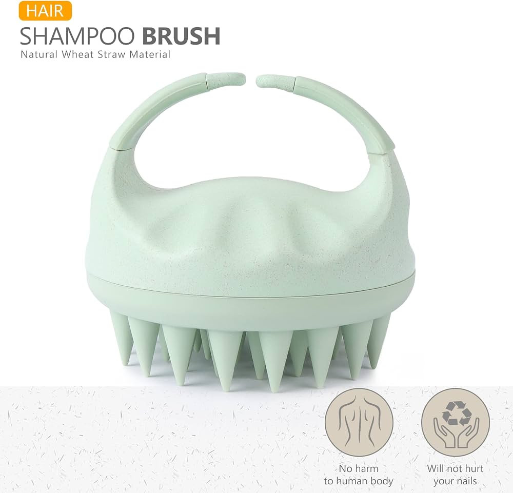 Sndyi Scalp Massager Shampoo Brush, Scalp Scrubber with Soft Silicone Bristles, Scalp Exfoliator ... | Amazon (US)