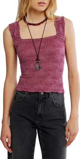 Love Letter Floral Knit Camisole | Nordstrom