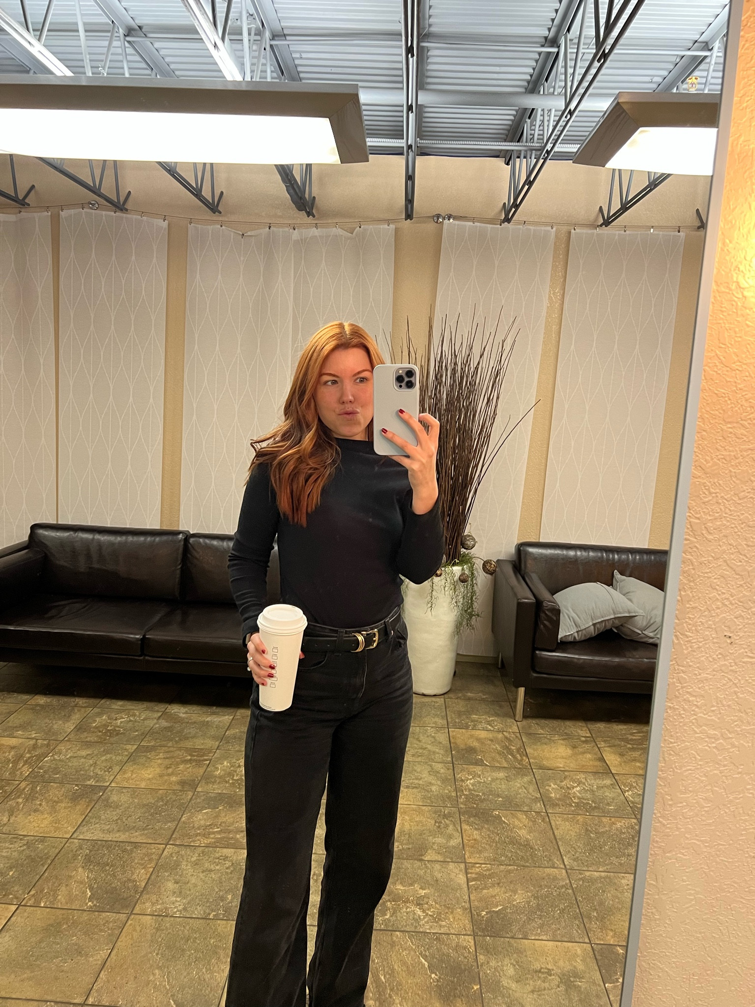 Black on black 

#LTKMostLoved #LTKStyleTip #LTKWorkwear