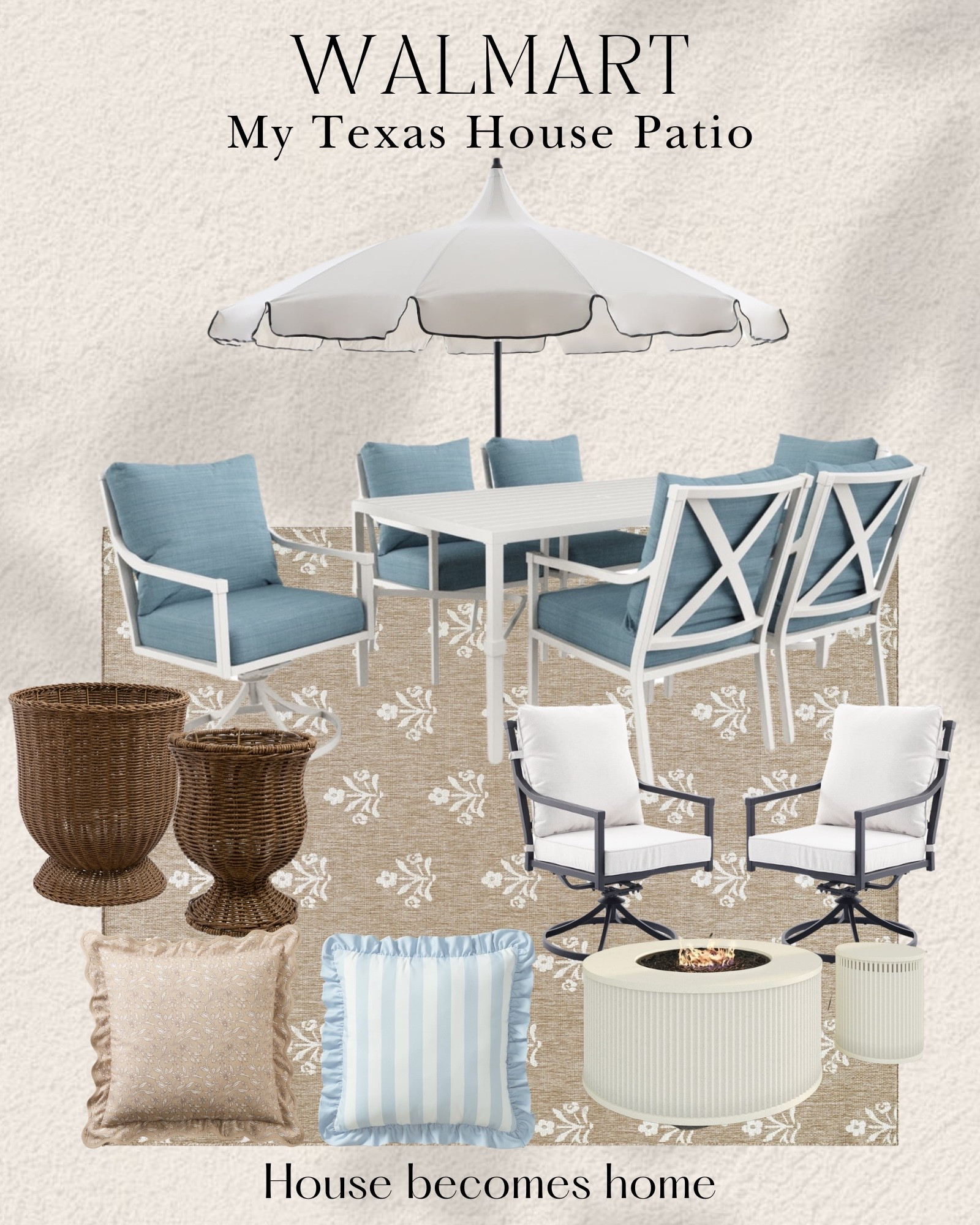 Walmart + My Texas house patio! 

#LTKSeasonal #LTKSaleAlert #LTKHome