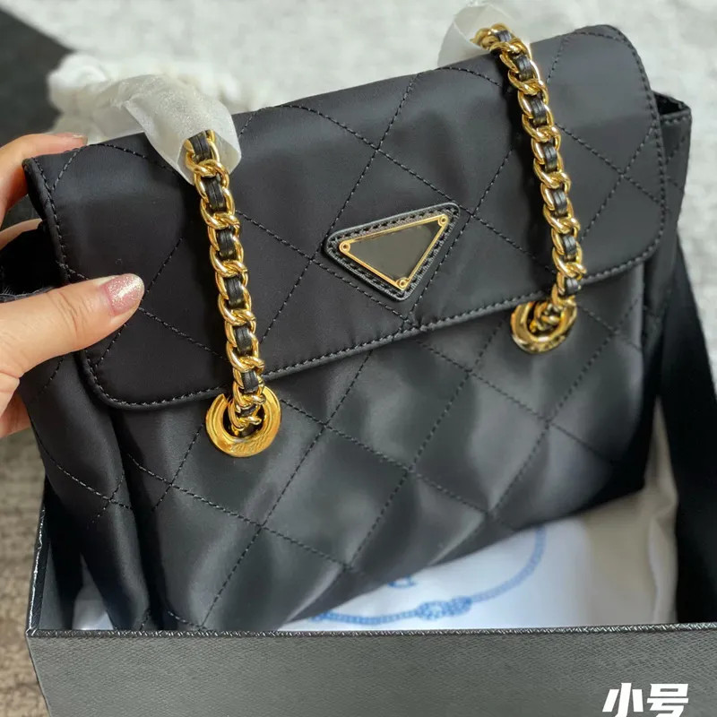 Vintage Nylon Handbag Chain Shoulder Bag Crossbody Messenger Bags Fashion Letter Large Capacity S... | DHGate