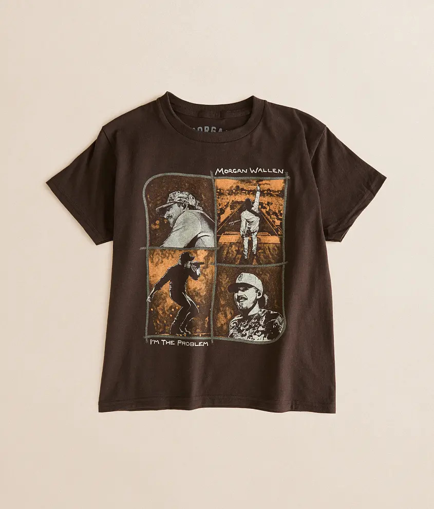 Girls - Morgan Wallen Oversized Band T-Shirt | Buckle