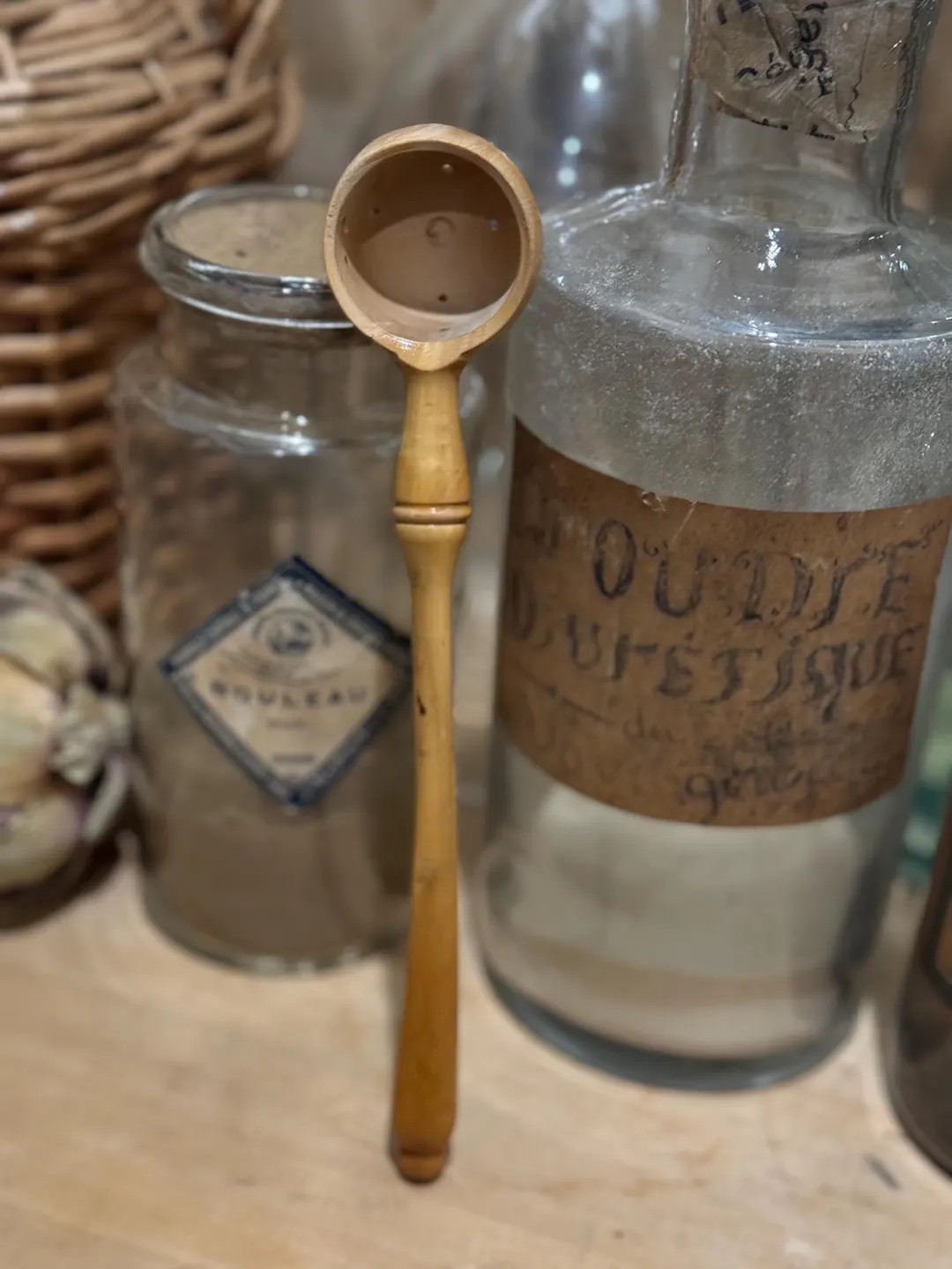 Antique French Olive Spoon Vintage French Wood Spoon Wood Olive Spoons Vintage French Kitchenware... | Etsy (US)