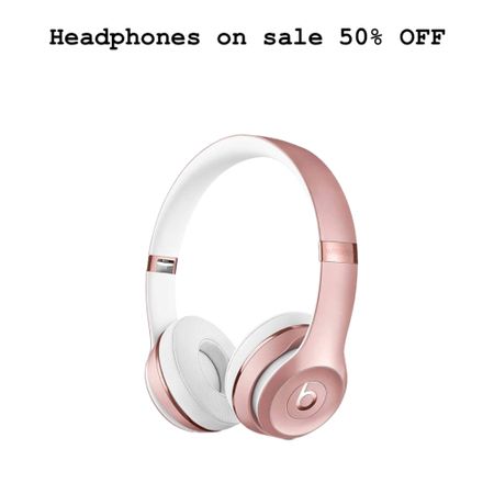 Headphones 50% off

#LTKtravel #LTKsalealert #LTKfitness