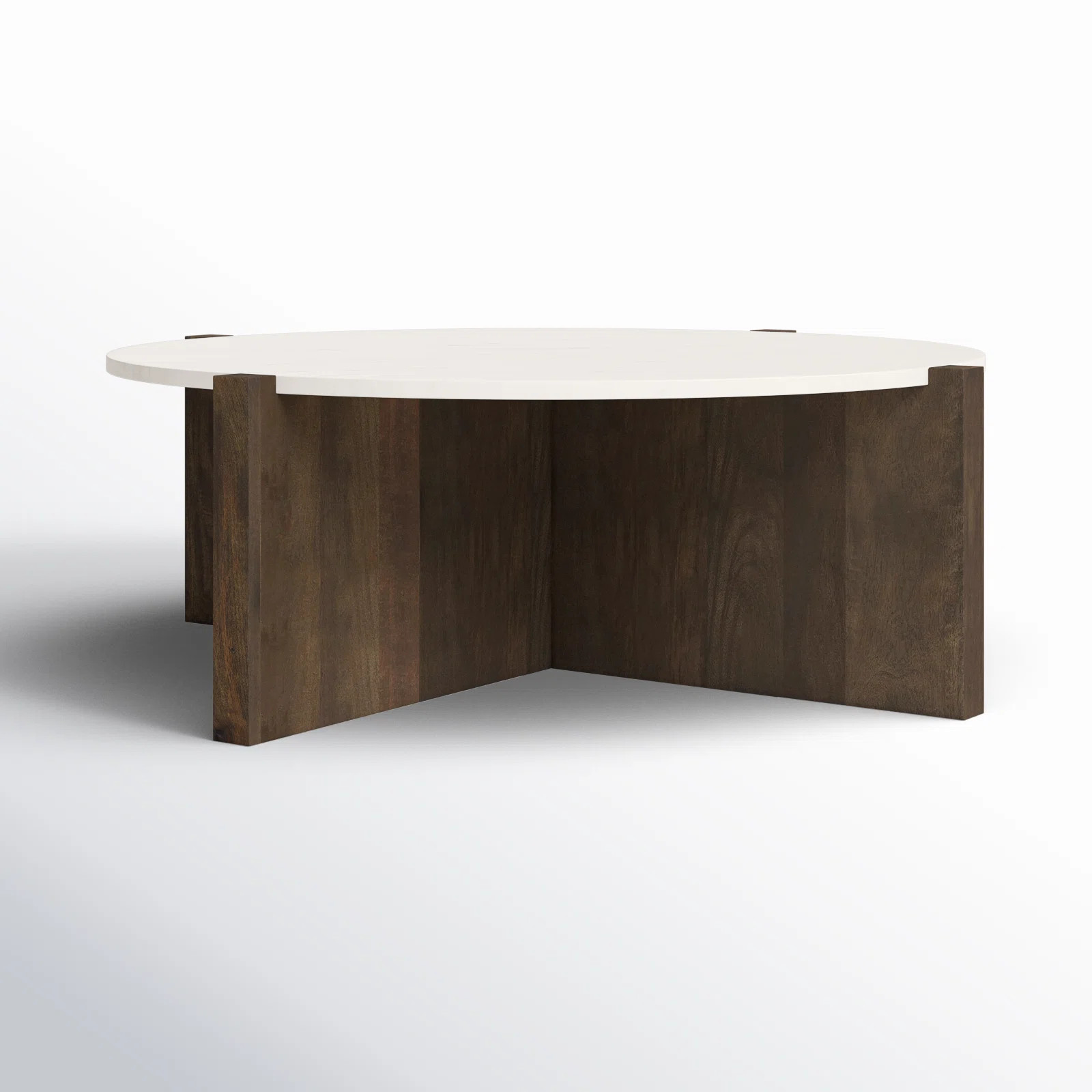 Lotus Marble Top Single Coffee Table | Wayfair North America