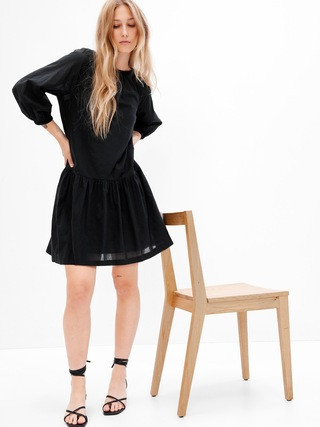 Tie-Back Cutout Mini Dress | Gap (US)