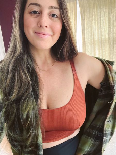 Still loving my @itsbodily bras! They are SO buttery soft and comfy, it feels like it's a part of my body!! Super functional and versatile - no design feature was spared! Breastfeeding nursing pumping mom motherhood newborn baby

#LTKfamily #LTKbaby #LTKbump