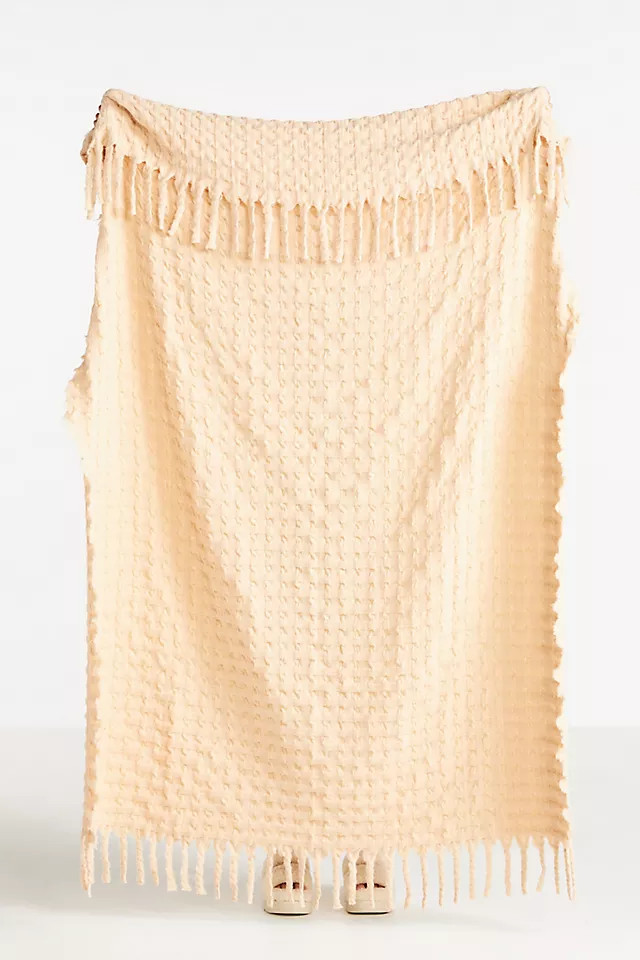Tasseled Lucille Throw Blanket | Anthropologie (US)