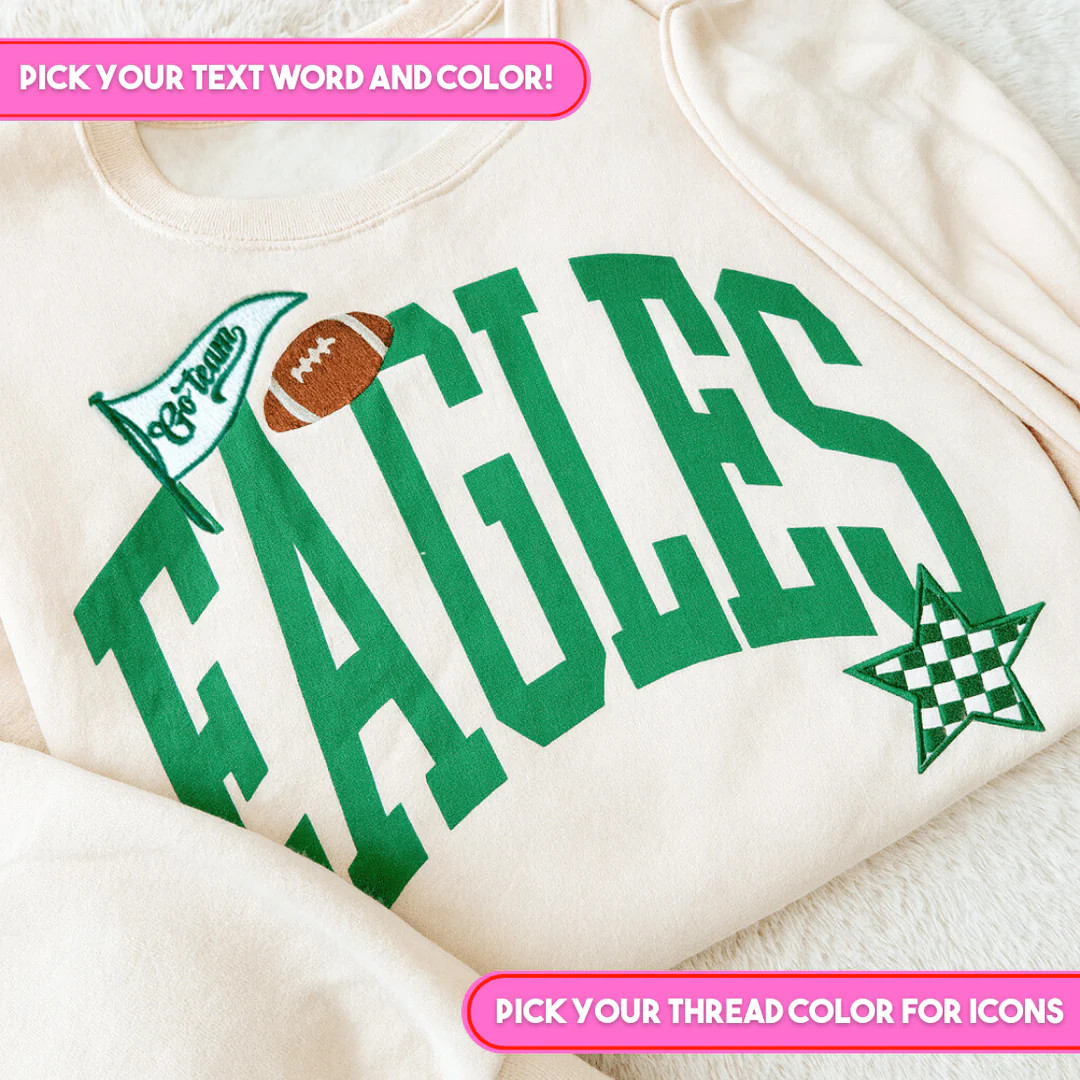 Make It Yours™ 'The Winning Team' Crewneck Sweatshirt | United Monograms