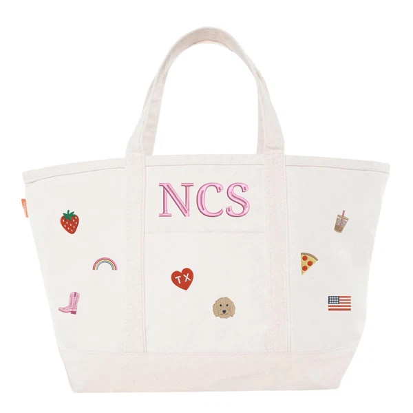 Favorite Things Custom Canvas Tote | Sprinkled With Pink