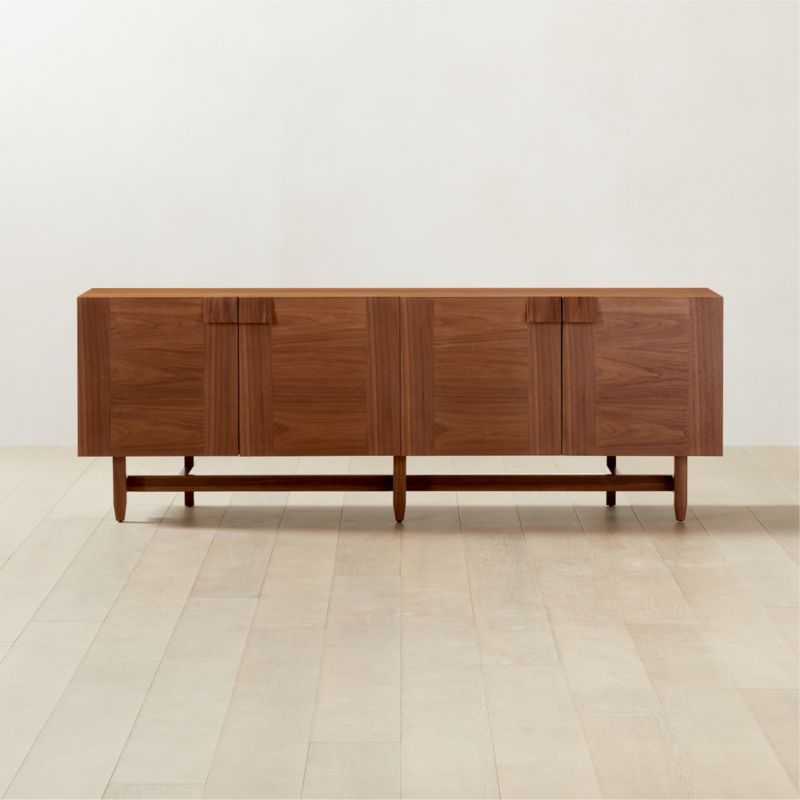 Coronado 77" Walnut Wood Credenza by Lawson-Fenning + Reviews | CB2 | CB2