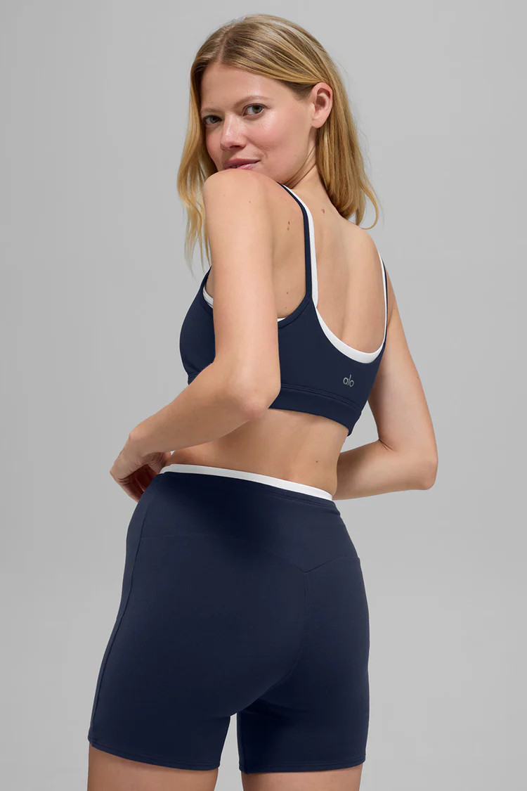 Airbrush Double Up Bra | Alo Yoga