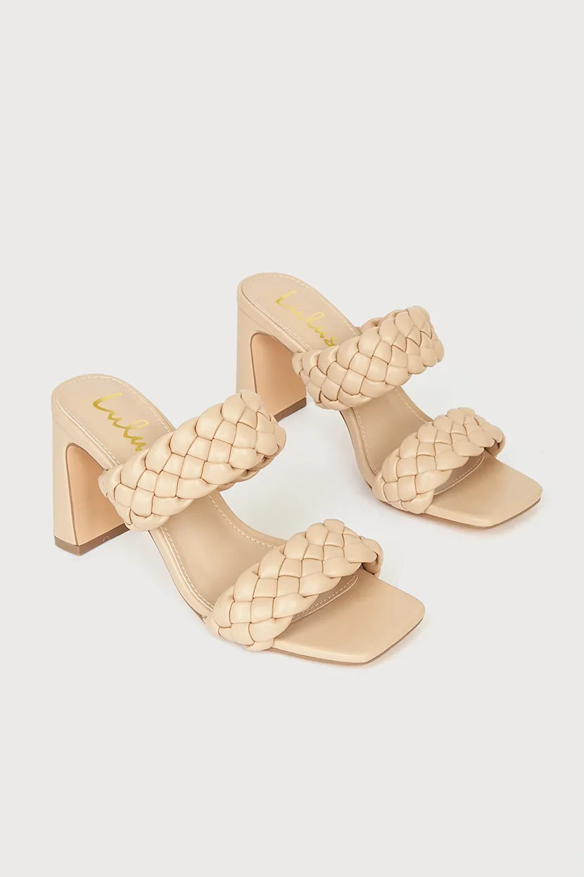 Louella Light Nude High Heel Sandals | Lulus (US)